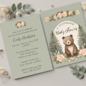 Invitation Ours forestier