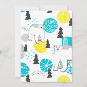 Invitation Ours polaire (Devant)