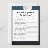 Invitation Ours Qui Connaît Papa-To-Be Meilleur Baby shower J (Devant)