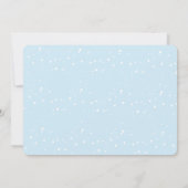 Invitation Ours Tourne un animal d'hiver 1er anniversaire (Dos)