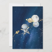 Invitation Outer Space First Trip Around the Sun 1st Birthday (Dos)