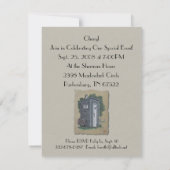 Invitation Outhouse Vintage (Dos)