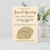 Invitation Ouverture Boulangerie Juive de Pain de Seigle Cour (Debout devant)