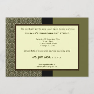 Invitation Ouverture de la nouvelle entreprise