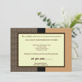 Invitation Ouverture de la nouvelle entreprise (Debout devant)