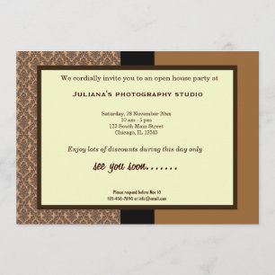 Invitation Ouverture de la nouvelle entreprise