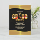 Invitation Ouverture de magasin (Debout devant)