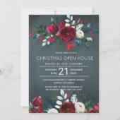 Invitation Ouverture de Noël de la Marine d'hiver moderne (Devant)