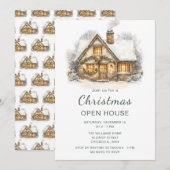 Invitation Ouverture des fêtes de Noël (Devant / Derrière)