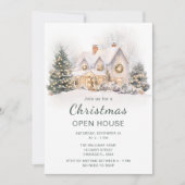 Invitation Ouverture des fêtes de Noël (Devant)