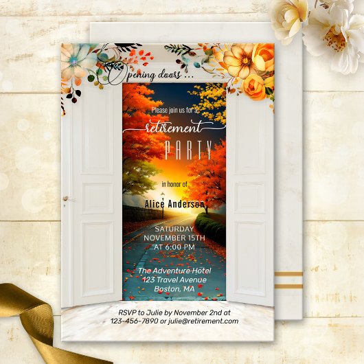 Invitation Ouverture des portes Automne Retraite