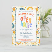 Invitation Ouverture d'été Sunshine (Debout devant)