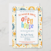 Invitation Ouverture d'été Sunshine (Devant)