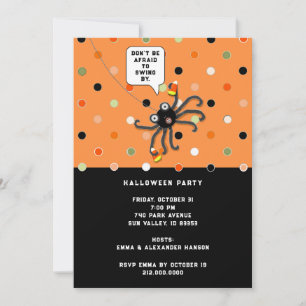 Invitation Ouverture d'Halloween