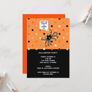 Invitation Ouverture d'Halloween