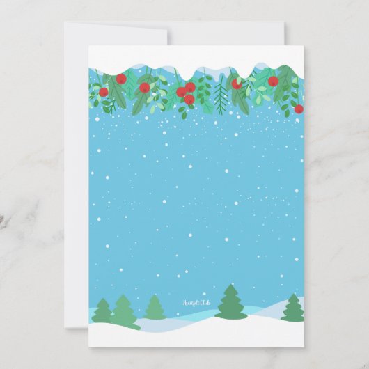 Invitation Ouverture d'hiver (Dos)