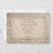 Invitation Ouverture du 45e anniversaire du Mariage (Dos)