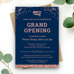 Invitation Ouverture du Grand Salon de Beauté