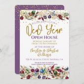 Invitation Ouverture du Nouvel An (Devant / Derrière)