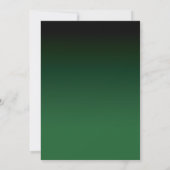 Invitation Ouverture du restaurant Grand Twinkle Lights vert  (Dos)