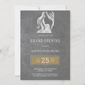 Invitation Ouverture exclusive du salon de beauté coiffeur él (Devant)