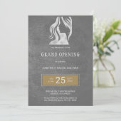 Invitation Ouverture exclusive du salon de beauté coiffeur él (Debout devant)