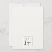 INVITATION OUVERTURE GRANDE INAUGURATION RUBAN ARGENT PERLE G (Dos)