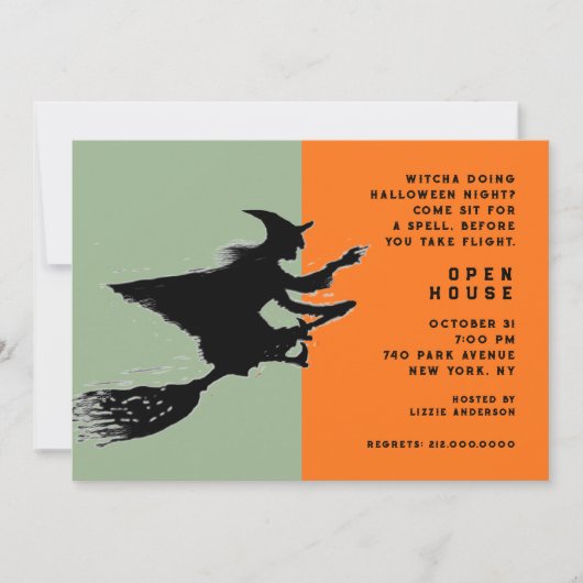 Invitation Ouverture Halloween (Devant)