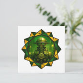 Invitation Ouvrier de construction Steampunk (Debout devant)