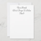 INVITATION OUVRIR DES ARBRES SAUVAGES (Dos)