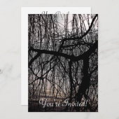 INVITATION OUVRIR DES ARBRES SAUVAGES (Devant / Derrière)