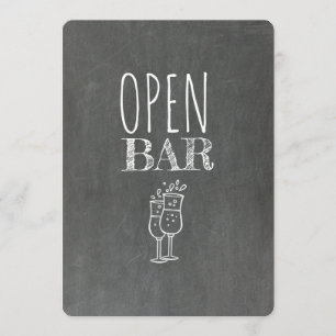 Invitation Ouvrir la barre   GROOMSMAN   BEST MAN Funny Propo
