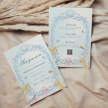 Oval Rococo À la mer bientôt Baby Shower