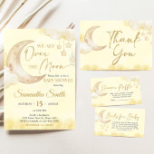 Invitation Over the Moon Baby Shower 