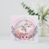 Invitation Owl Love You Forever (Debout devant)