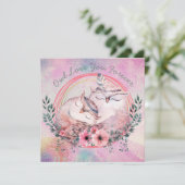 Invitation Owl Love You Forever (Debout devant)