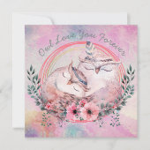 Invitation Owl Love You Forever (Devant)