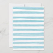 Invitation Oyster Party Plage nautique Océan 30e anniversaire (Dos)