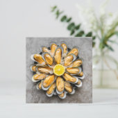 Invitation Oyster Platter (Debout devant)