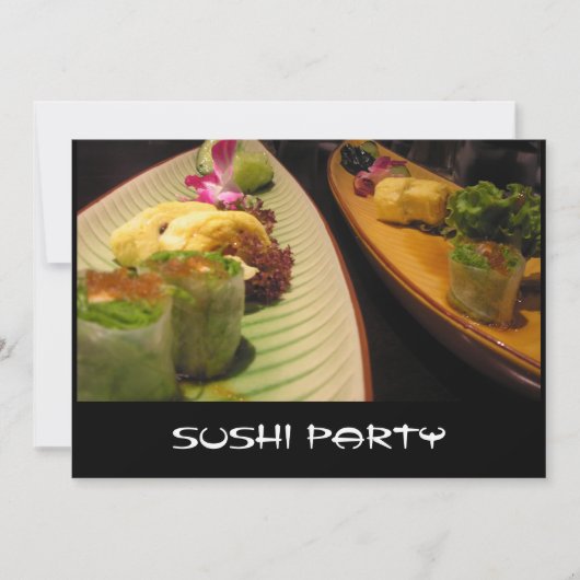 Invitation P6100089, Parti Sushi (Devant)