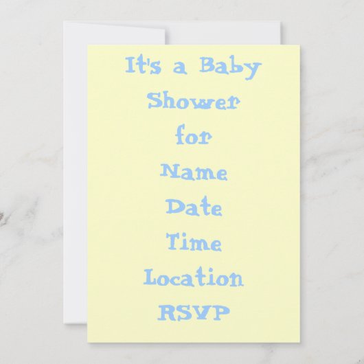 Invitation Pacificateur sur l'invitation de l'arrière - plan  (Dos)