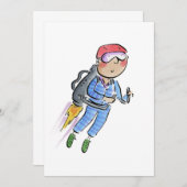 Invitation Pack Jet (Devant / Derrière)