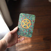 Invitation Pagan Yule Pentagram