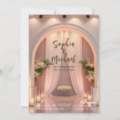 Invitation Page de couverture du magazine mariage (Devant)