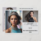 Invitation Pageant Essentials Autograph Comp Card (Devant / Derrière)