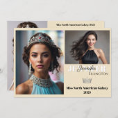 Invitation Pageant Essentials Autograph Comp Card (Devant / Derrière)