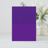 Invitation Pailletée Violet Finition Dégradée – Pe (Debout devant)