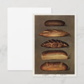 Invitation Pain cassé pour Thanksgiving & Friendsgiving (Devant / Derrière)