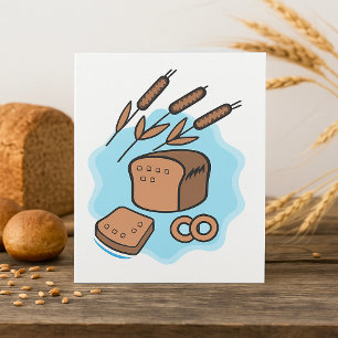 Invitation Pain complet rustique Cuisine de Ferme