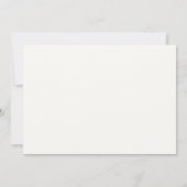 Invitation Pain d'épice d'hiver Noël Cookie Anniversaire Phot (Dos)